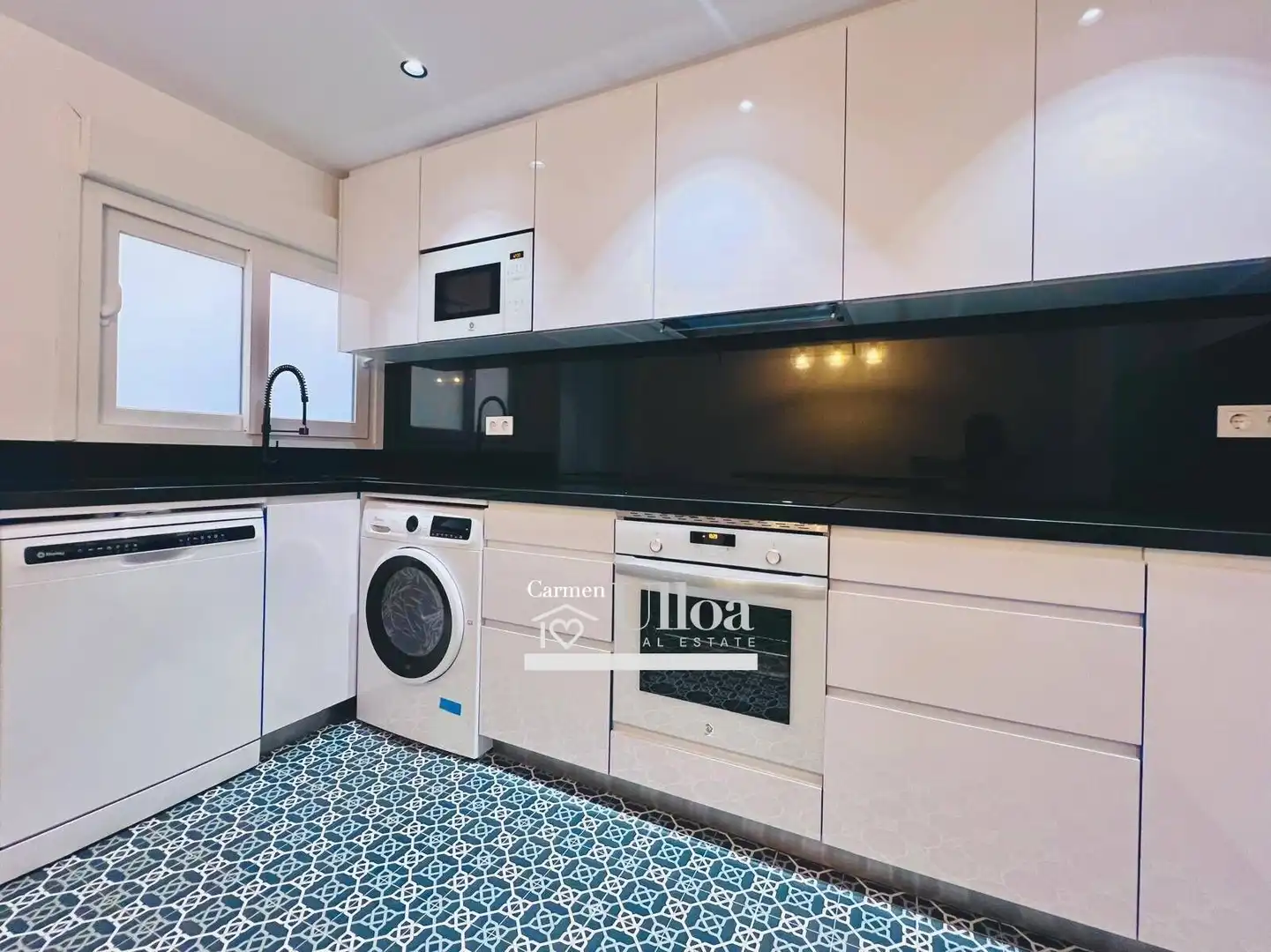 Küche von Wohnung zur Miete in Alicante / Alacant mit Klimaanlage, Heizung und Terrasse