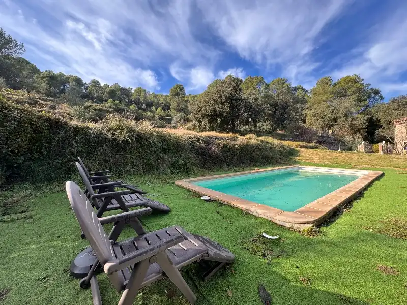 Swimming pool of Country homes for sale in Cistella  with Heating, Private garden and Terrace