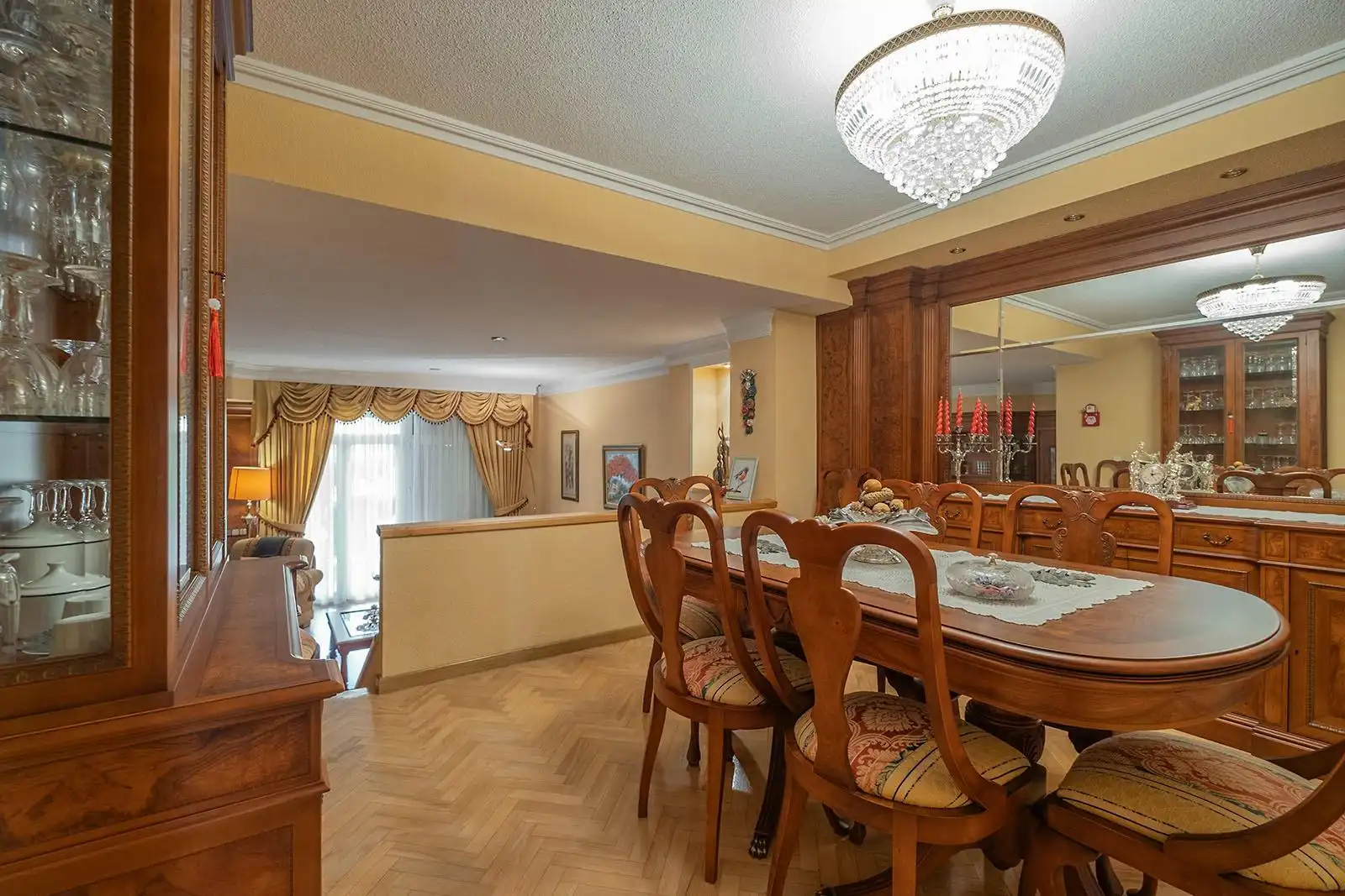 Comedor de Casa adosada en venta en Tres Cantos con Calefacción, Jardín privado y Parquet