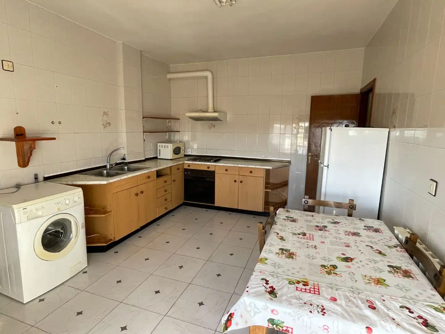 Kitchen of Flat for rent in Ferreras de Abajo  with Heating, Terrace and Furnished