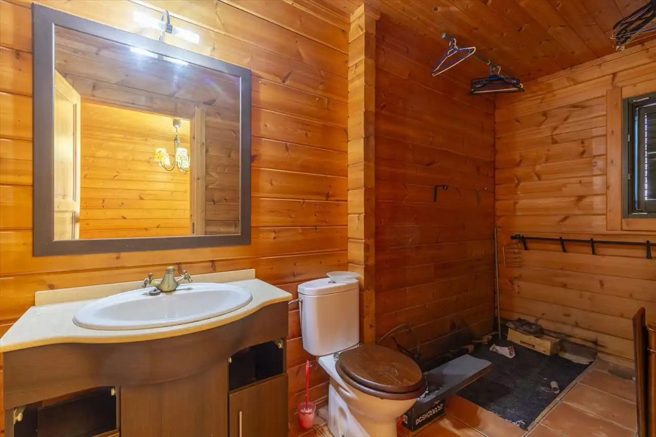 Bathroom of Houses for sale in Nuevo Baztán  with Heating, Private garden and Storage room