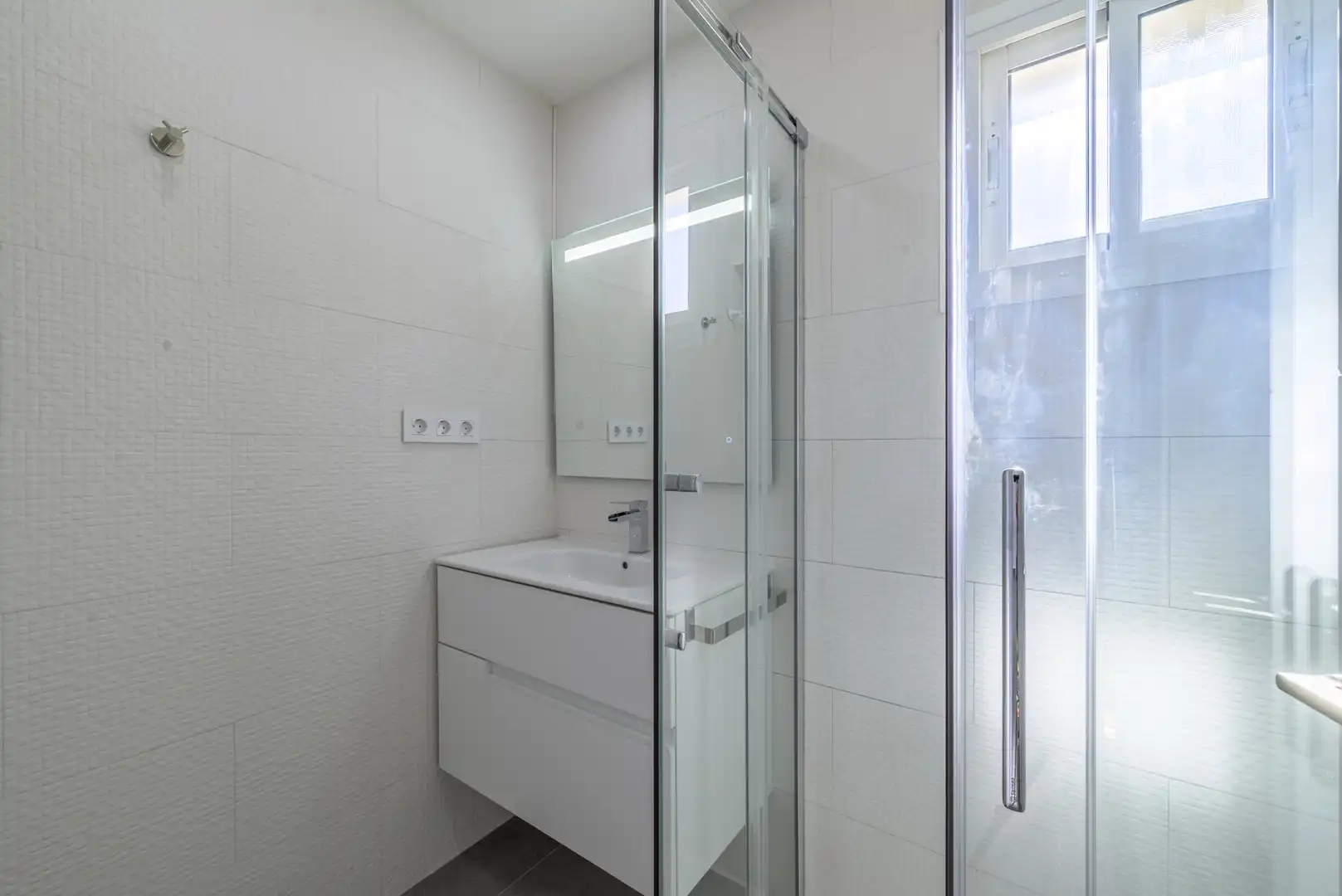 Baño de Apartamento en venta en Mijas con Aire acondicionado, Terraza y Piscina