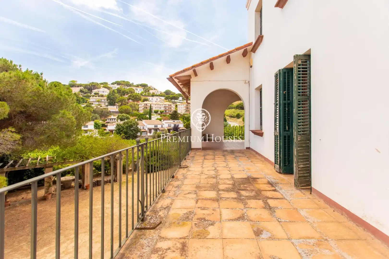 Terrassa de Finca rústica en venda en Alella amb Calefacció, Jardí privat i Terrassa