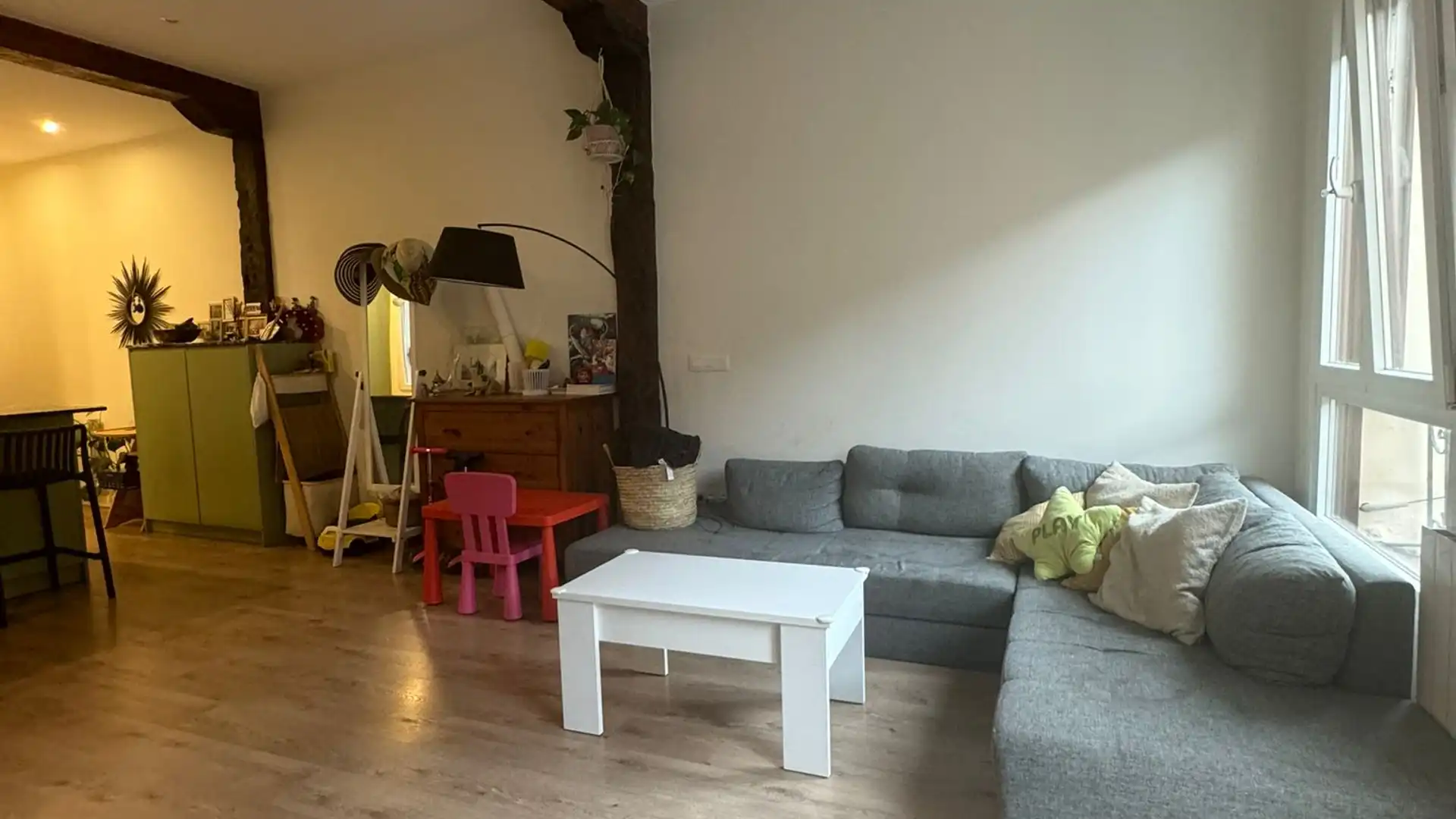 Sala de estar de Piso en venta en Bilbao  con Calefacción y Balcón