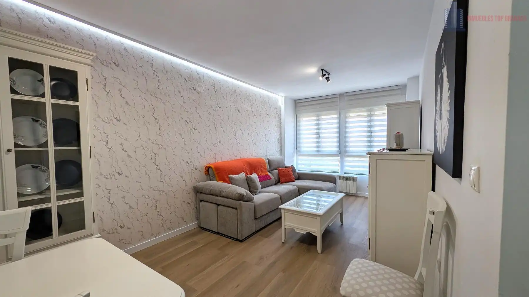 Wohnzimmer von Wohnung zur Miete in Armilla mit Heizung