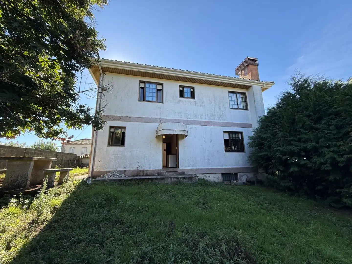 Vista exterior de Casa o chalet en venta en O Bolo  con Calefacción, Jardín privado y Parquet