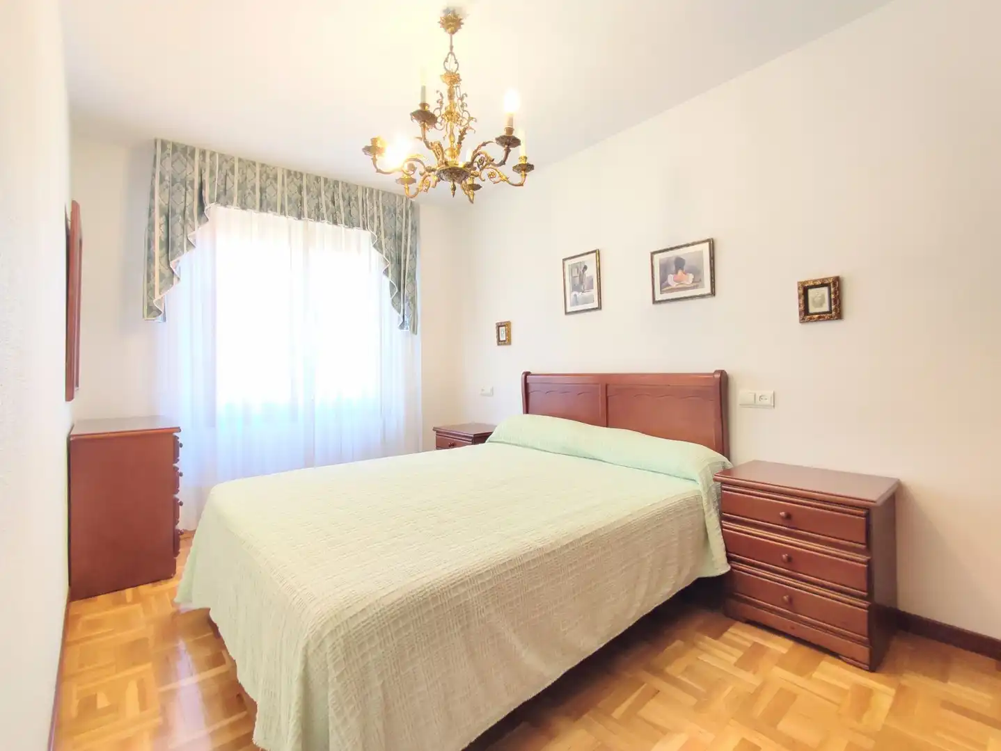 Schlafzimmer von Wohnung zum Verkauf in Fitero mit Heizung, Terrasse und Möbliert