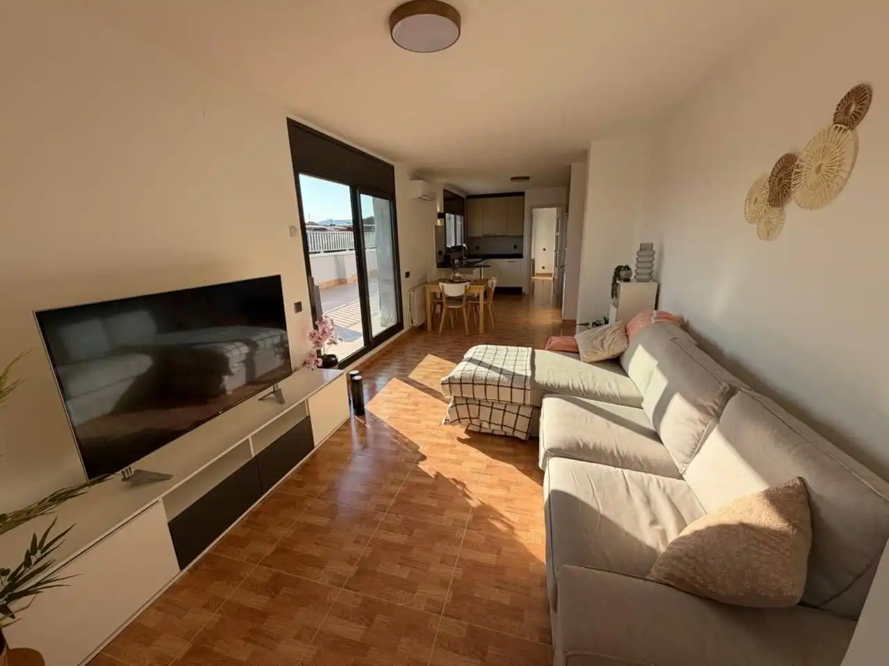 Sala de estar de Piso en venta en Terrassa con Aire acondicionado, Calefacción y Parquet