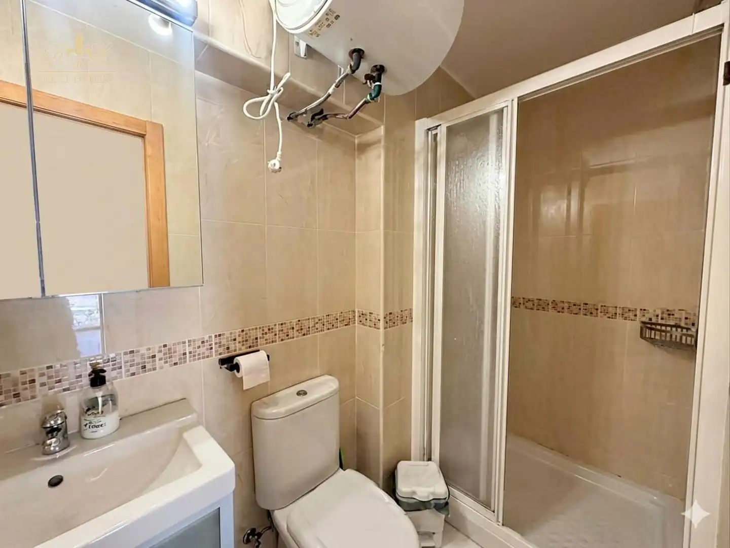 Bathroom of Flat for rent in L'Alfàs del Pi  with Air Conditioner and Furnished