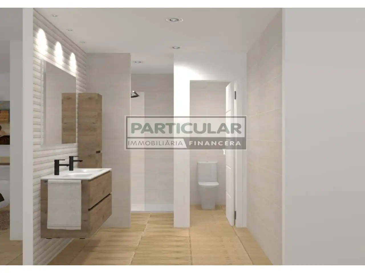 Baño de Casa adosada en venta en Granollers con Aire acondicionado, Calefacción y Jardín privado