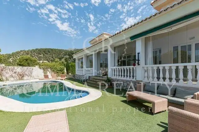 Vista exterior de Casa o chalet en venta en Altea con Aire acondicionado, Calefacción y Jardín privado
