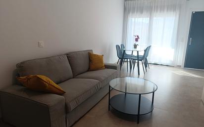 Living room of Apartment to rent in Málaga Capital  with Air Conditioner, Terrace and Furnished