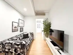 Wohnzimmer von Wohnung zur untervermieten in Alcorcón mit Klimaanlage, Heizung und Möbliert