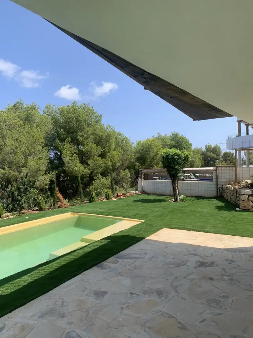 Piscina de Casa o xalet en venda en Jávea / Xàbia amb Jardí privat, Terrassa i Balcó