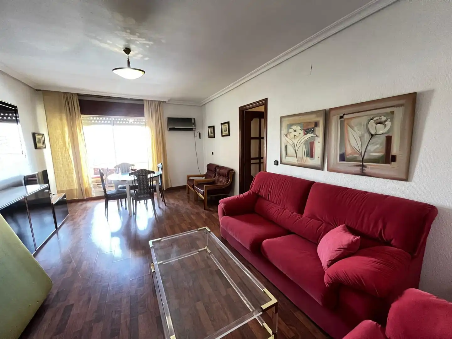 Sala de estar de Piso en venta en Cáceres con Aire acondicionado, Calefacción y Terraza