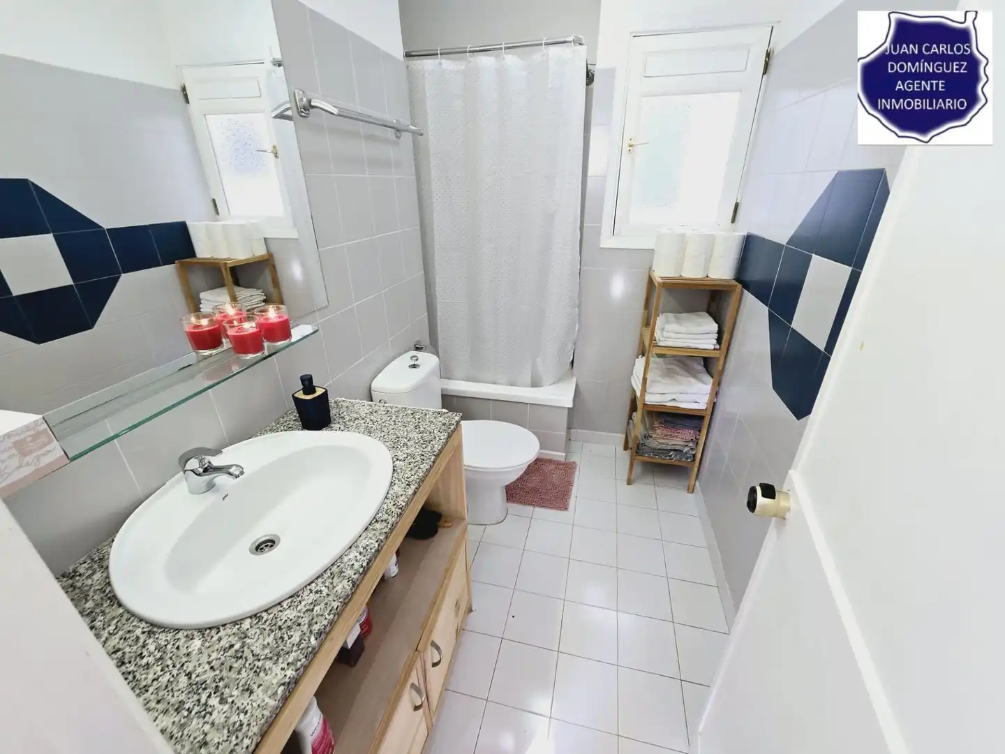 Badezimmer von Haus oder Chalet zur Miete in San Bartolomé de Tirajana mit Privatgarten, Terrasse und Möbliert