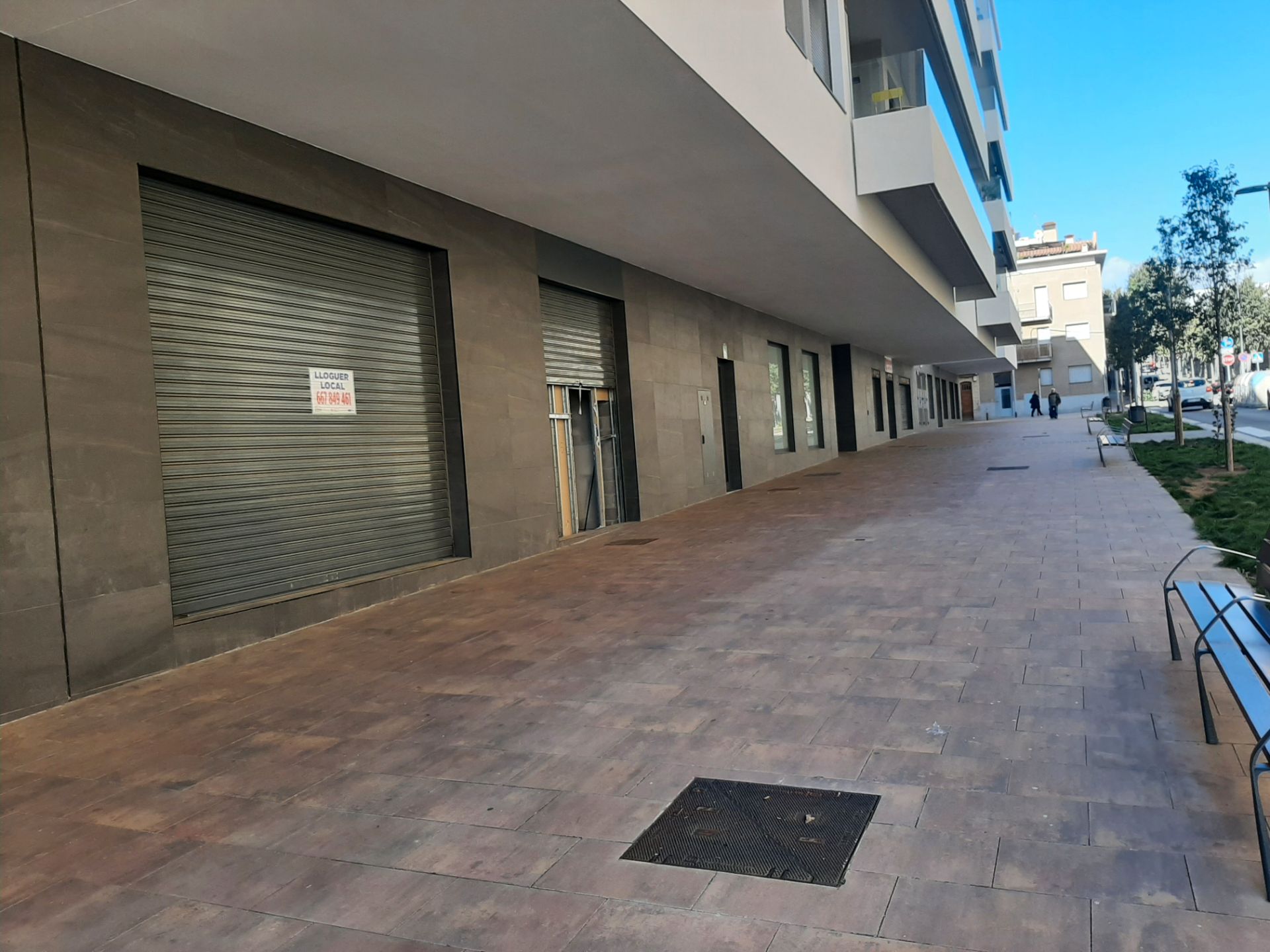 Vista exterior de Local de alquiler en Mataró