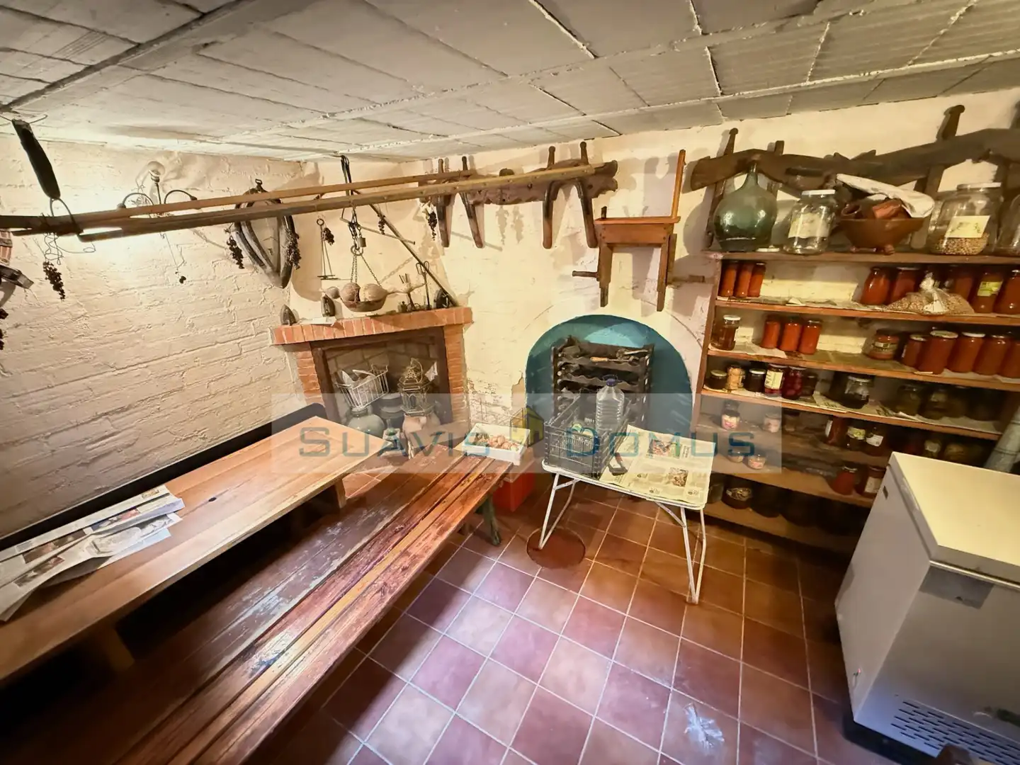 Cocina de Casa o chalet en venta en Pajares de la Lampreana con Calefacción, Trastero y Horno