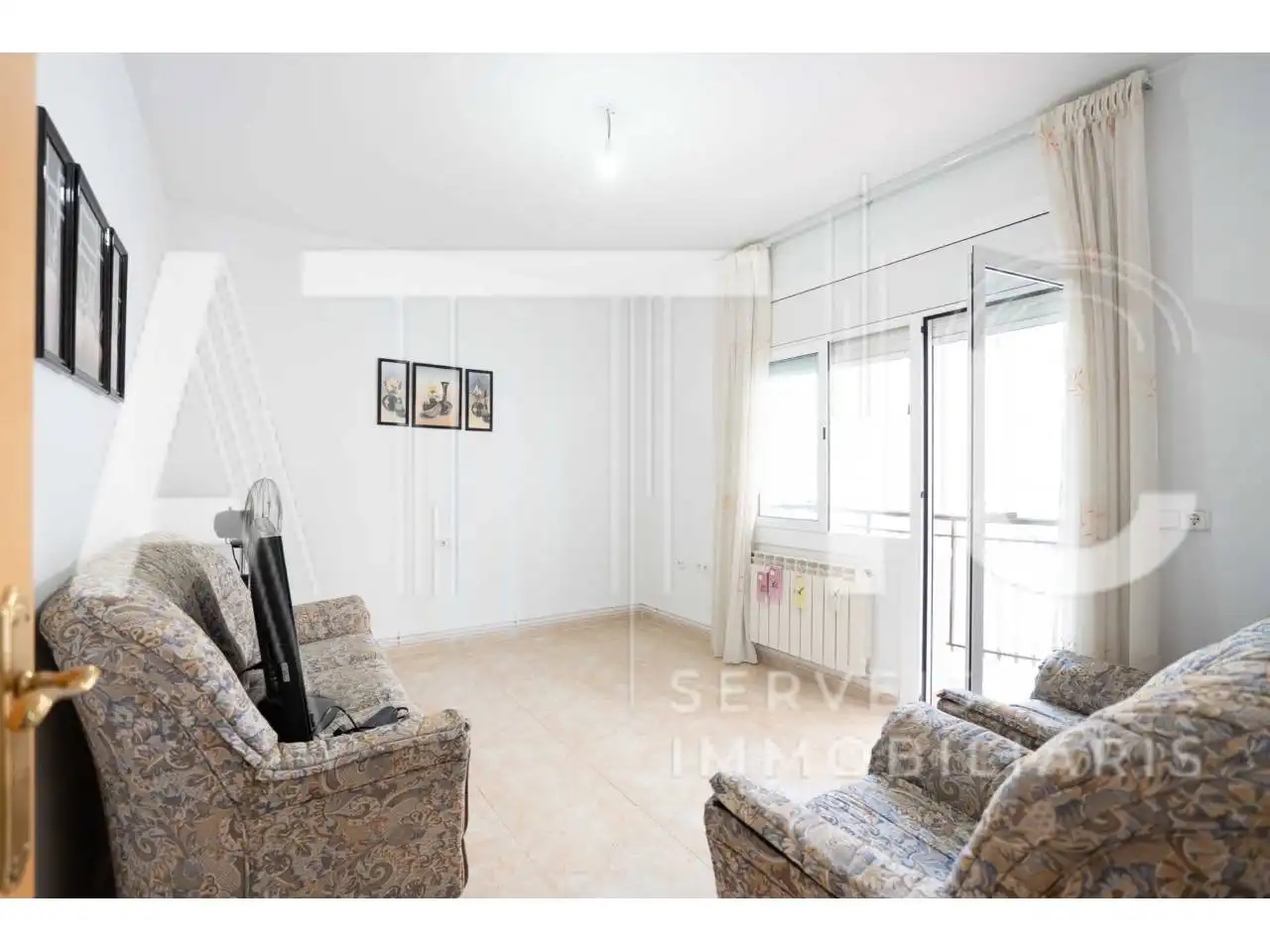 Sala de estar de Piso en venta en Sabadell con Calefacción y Balcón