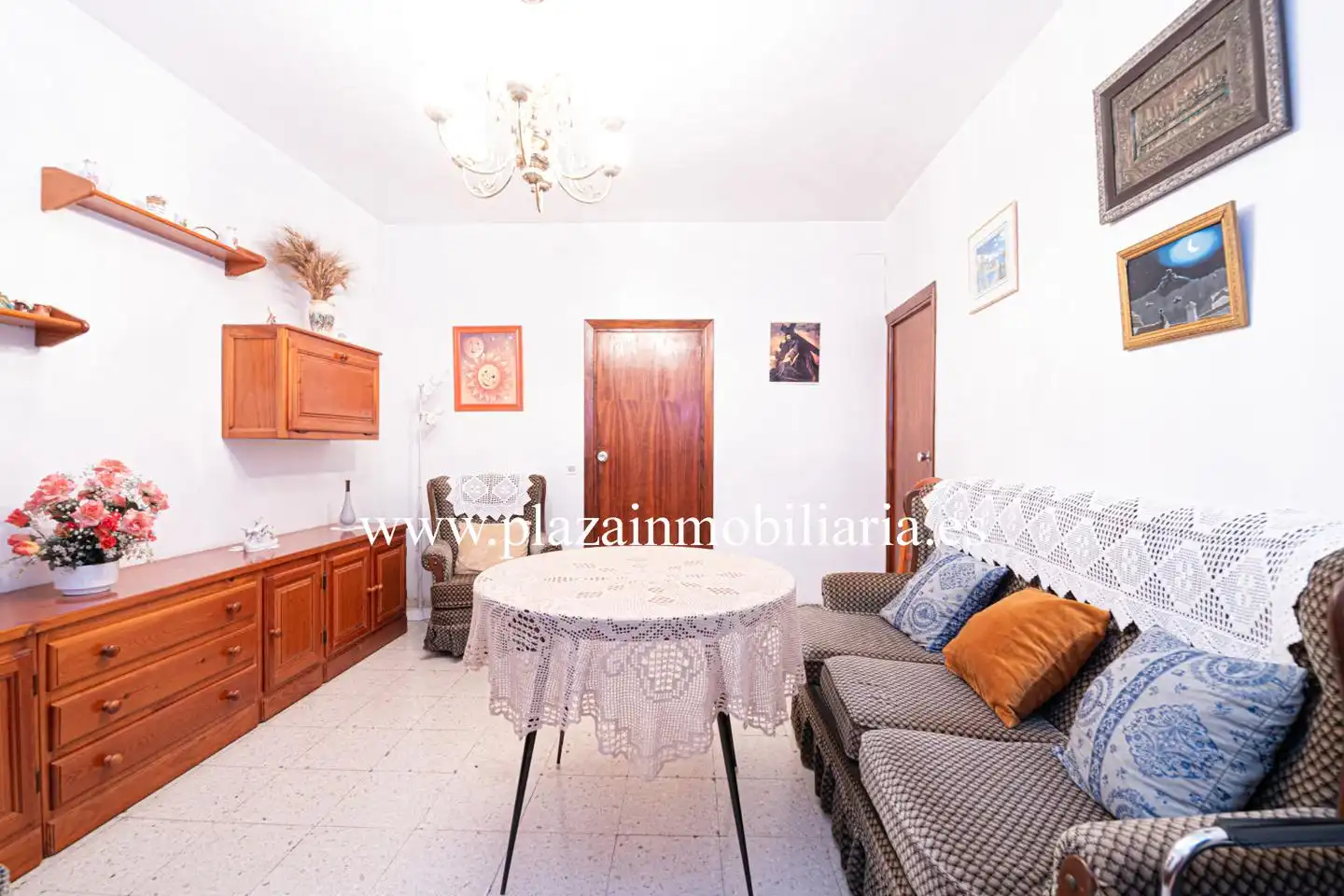 Living room of Flat for sale in Lucena  with Air Conditioner, Terrace and Balcony