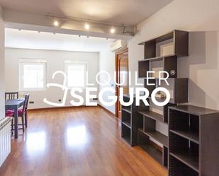 Living room of Flat to rent in  Madrid Capital  with Air Conditioner, Heating and Terrace