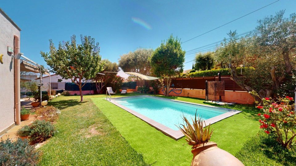 Piscina de Casa o xalet en venda en Calonge i Sant Antoni amb Calefacció, Jardí privat i Terrassa