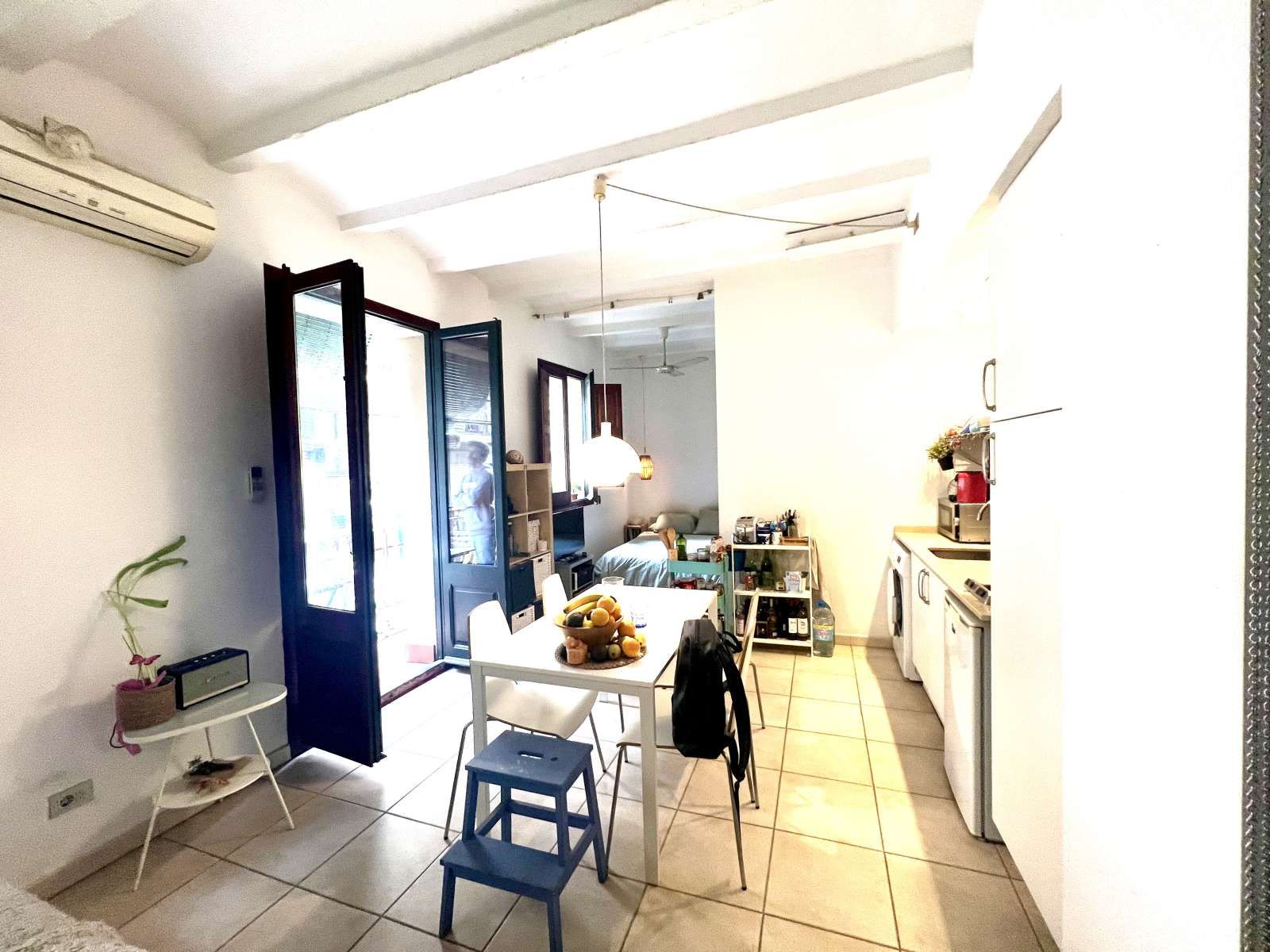 Cocina de Estudio para compartir en  Barcelona Capital con Aire acondicionado, Calefacción y Terraza