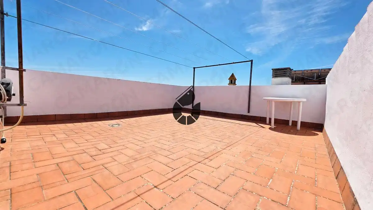 Terraza de Casa adosada en venta en Castilleja de la Cuesta con Aire acondicionado y Balcón