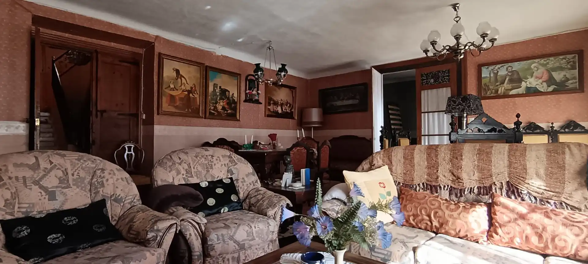 Sala d'estar de Casa o xalet en venda en Buñuel amb Aire condicionat, Calefacció i Jardí privat