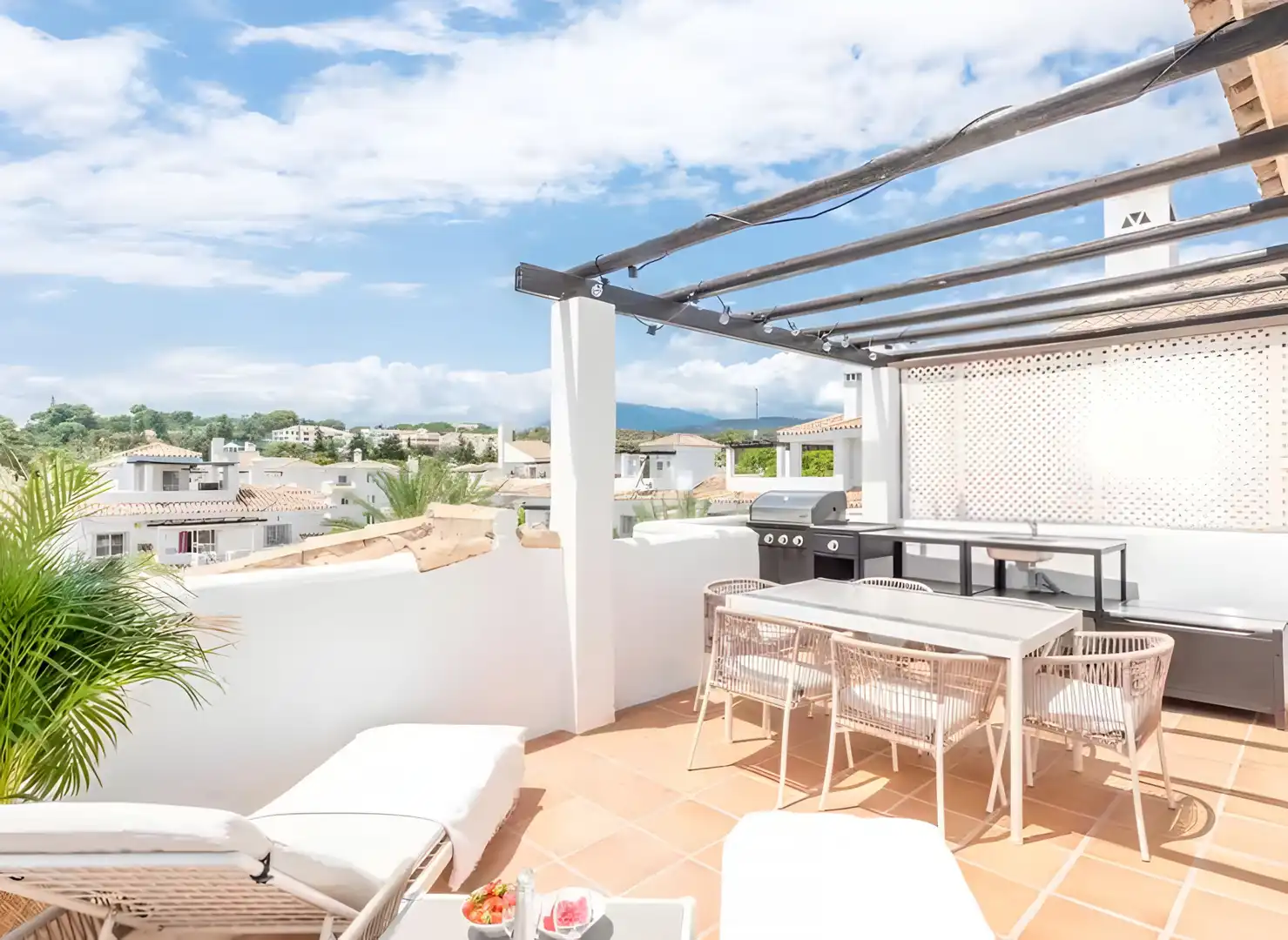 Terraza de Ático en venta en  Almería Capital con Aire acondicionado, Terraza y Piscina