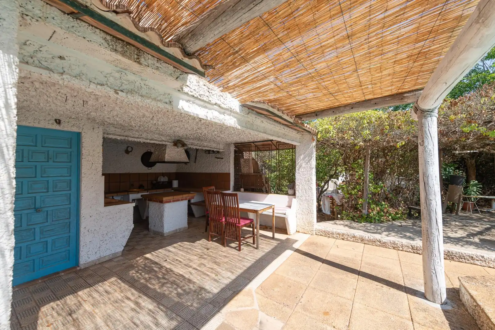 Terraza de Finca rústica en venta en Llucmajor con Aire acondicionado, Calefacción y Jardín privado