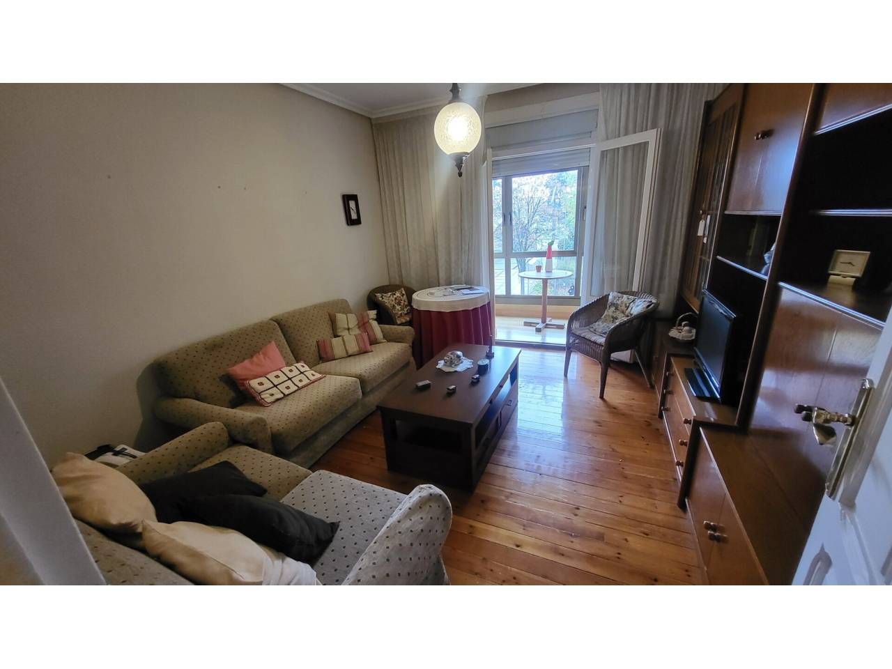 Living room of Flat for sale in  Logroño  with Heating and Balcony