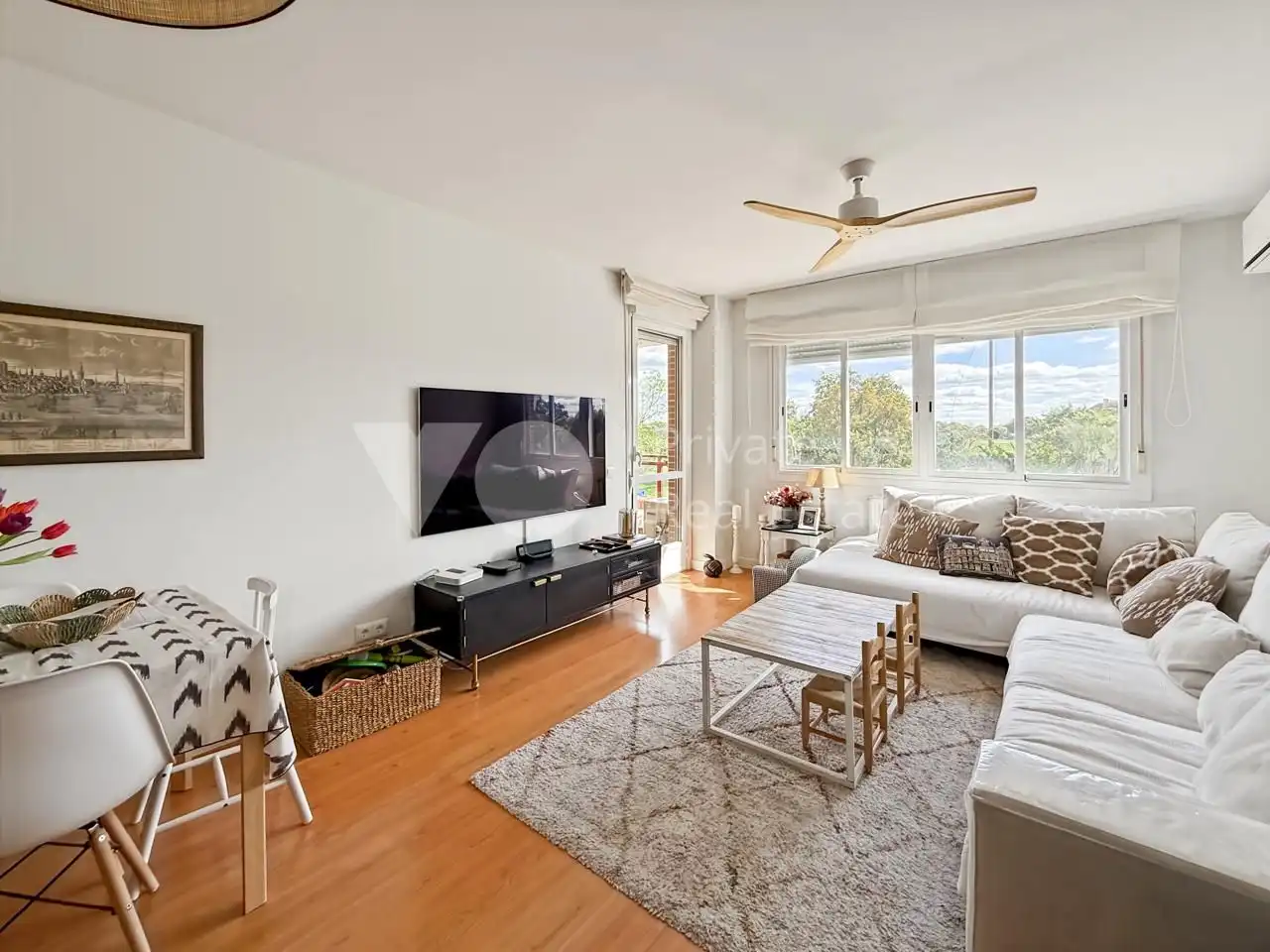 Sala de estar de Piso en venta en Majadahonda con Aire acondicionado, Calefacción y Terraza