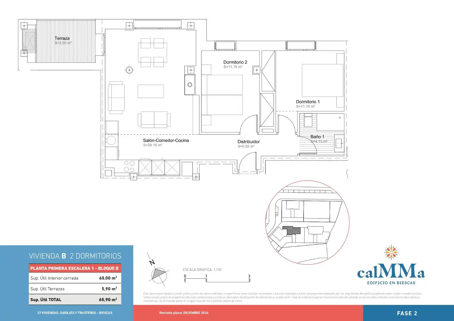Flat for sale in Biescas  with Heating