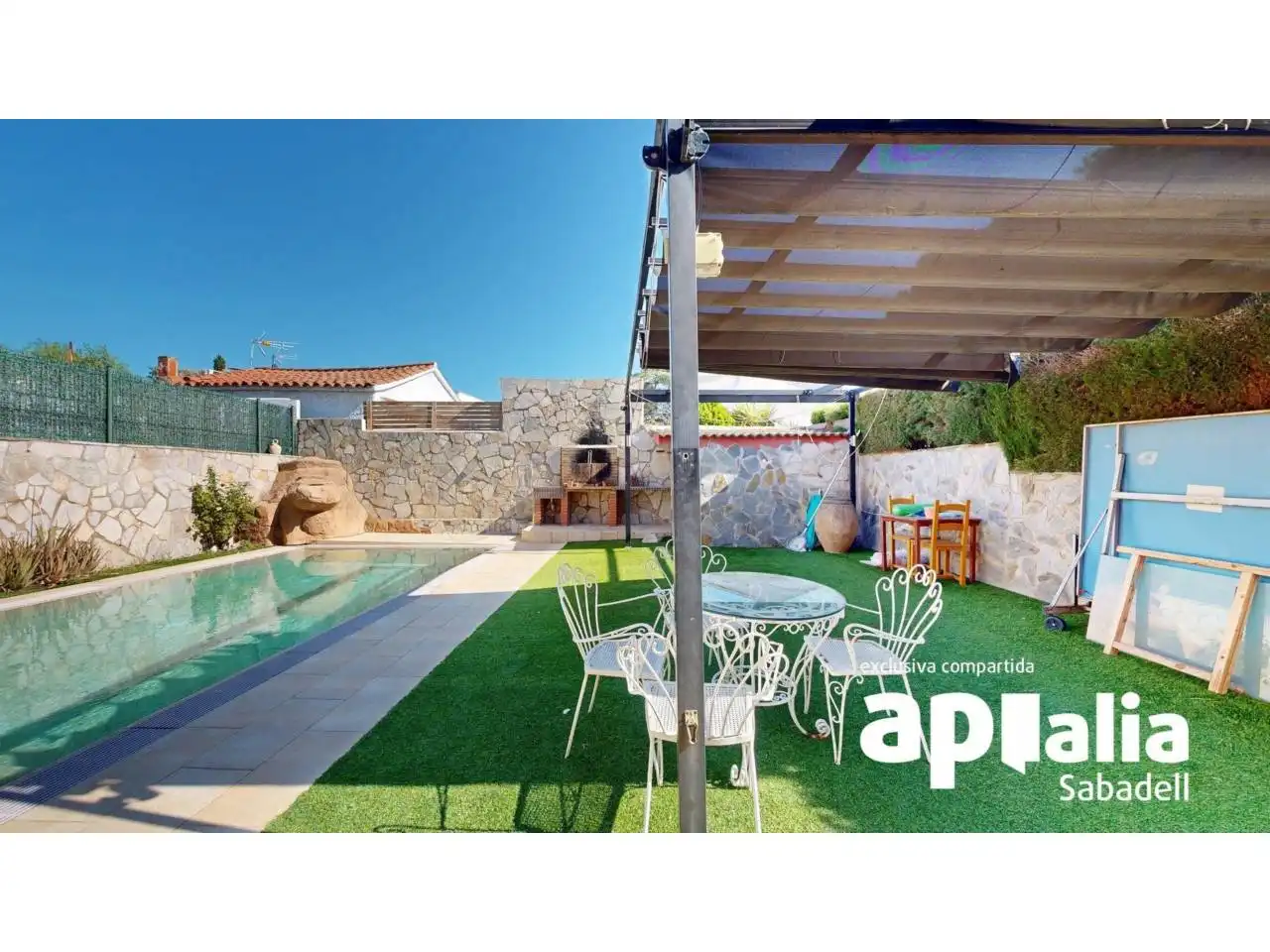 Terraza de Casa o chalet en venta en Barberà del Vallès con Aire acondicionado, Calefacción y Jardín privado