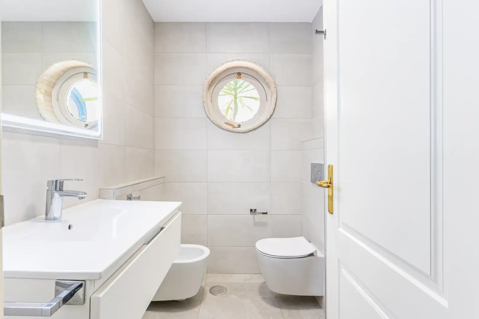 Baño de Casa o chalet en venta en Las Rozas de Madrid con Aire acondicionado, Calefacción y Jardín privado