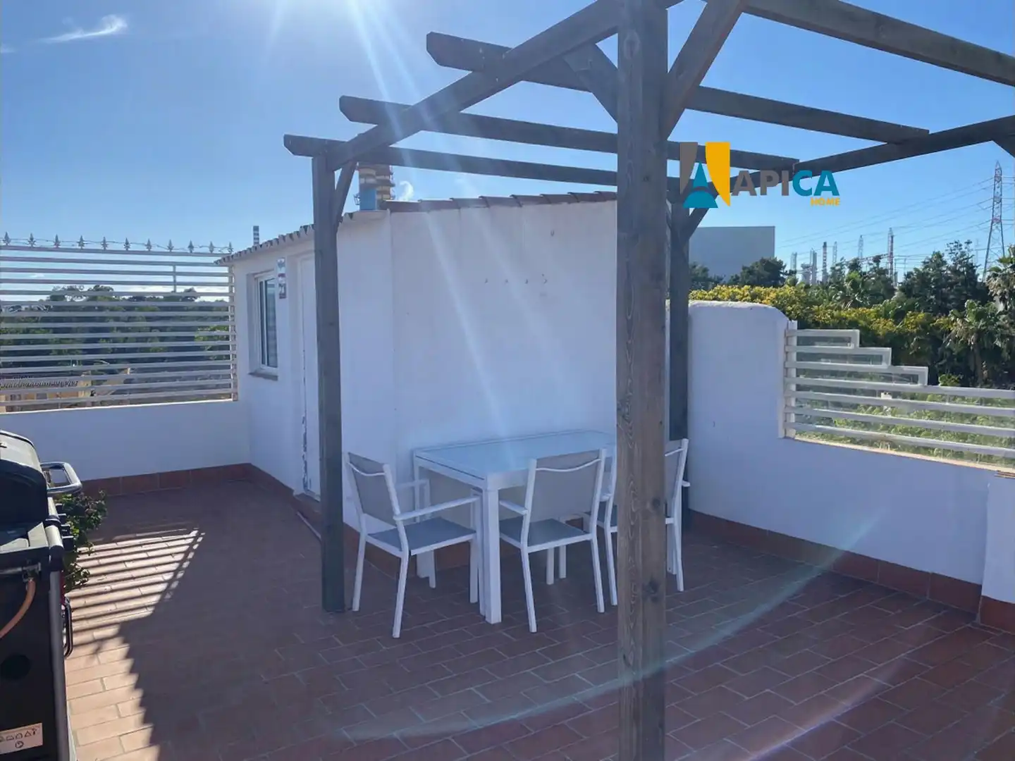 Terraza de Casa o chalet en venta en San Roque con Amueblado y Alarma