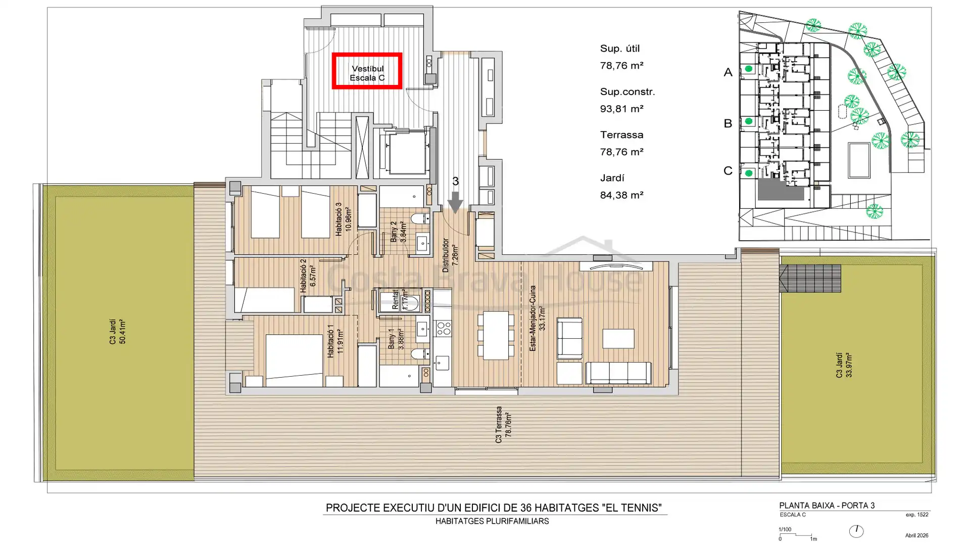 Appartement compact avec piscine à vendre à Carrer del Pirineu, imagen 19
