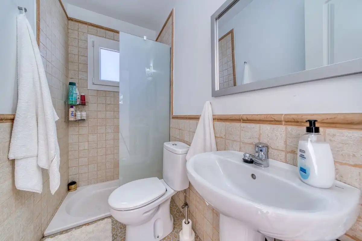 Baño de Casa o chalet en venta en Mijas con Aire acondicionado, Jardín privado y Terraza
