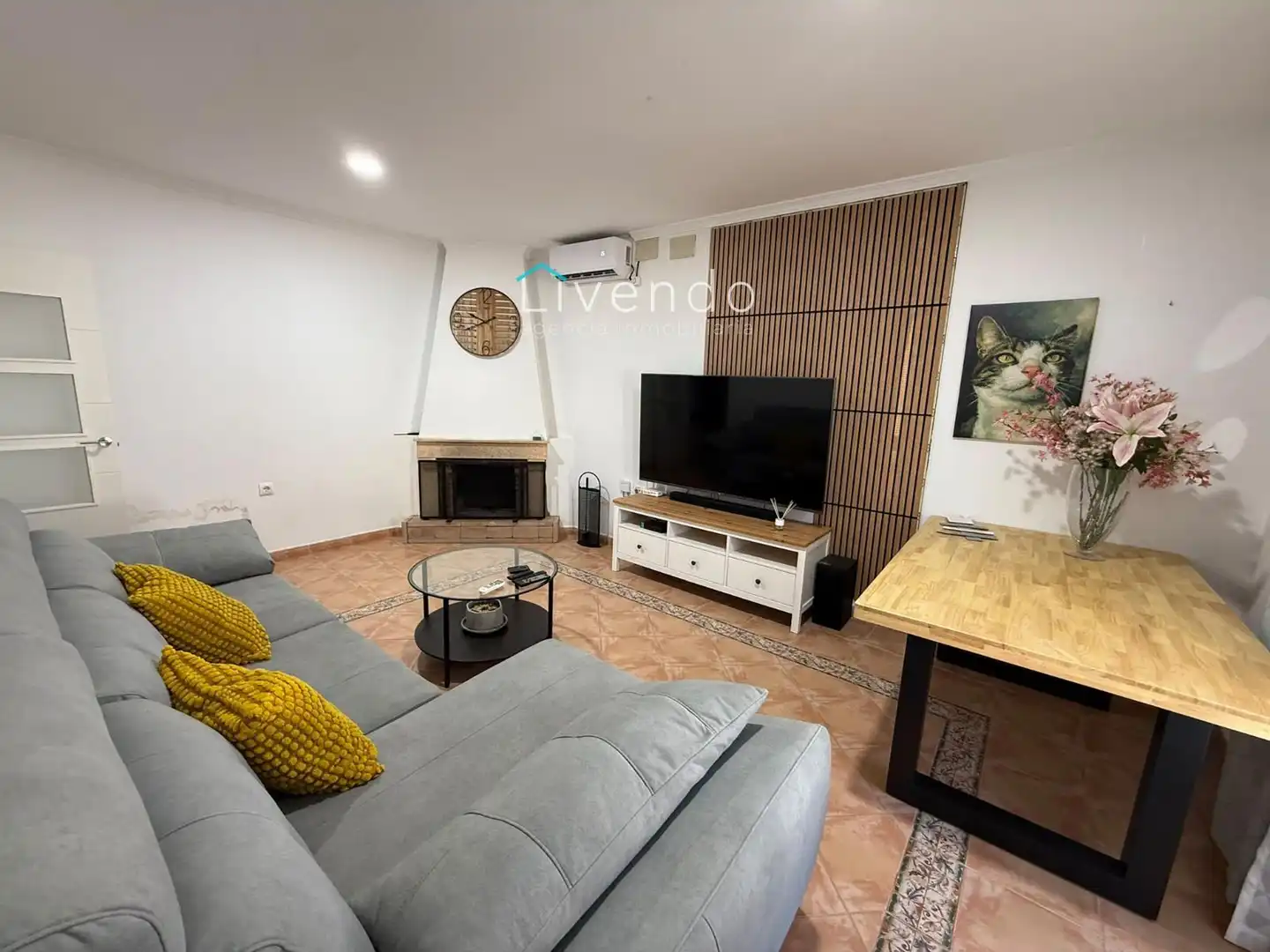 Sala de estar de Casa o chalet en venta en Chiclana de la Frontera con Aire acondicionado