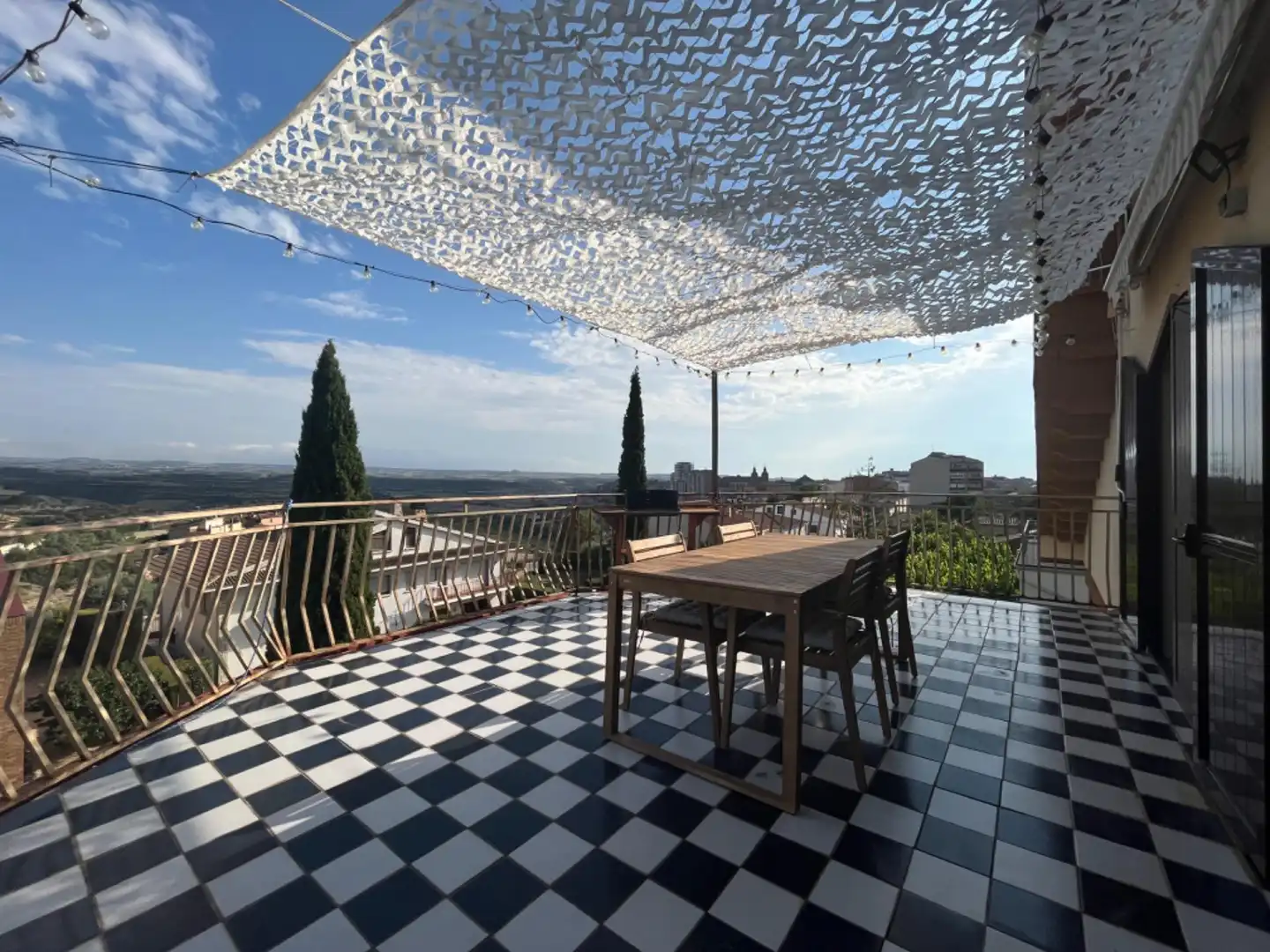 Terrassa de Casa o xalet en venda en Cervera amb Calefacció, Jardí privat i Terrassa