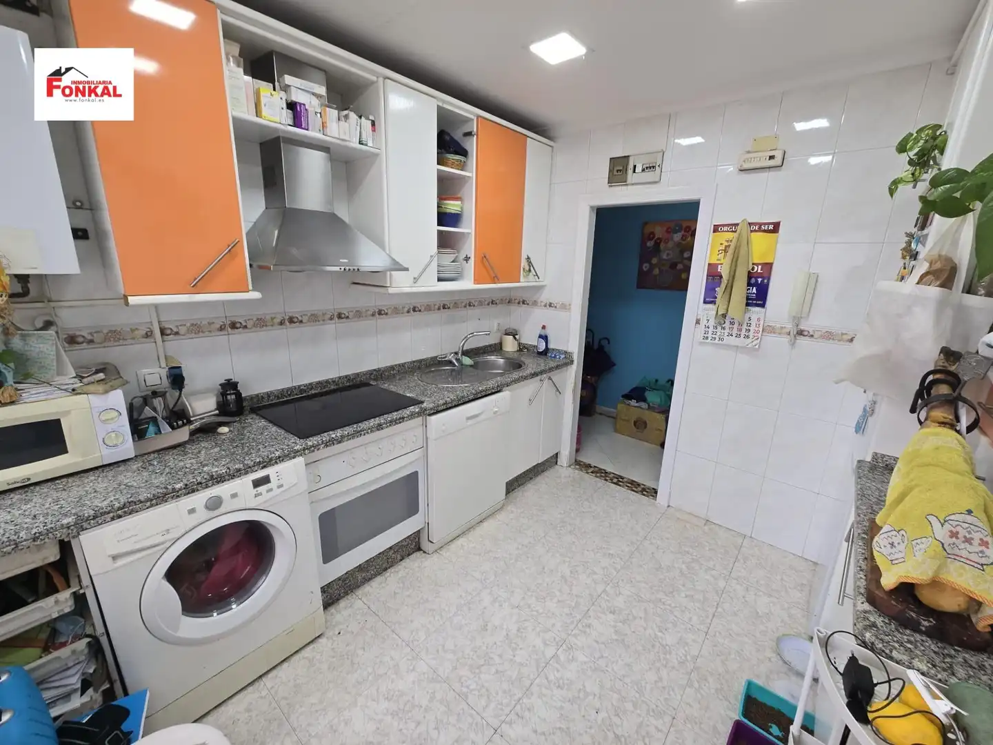 Kitchen of Flat for sale in Jerez de la Frontera  with Air Conditioner and Terrace
