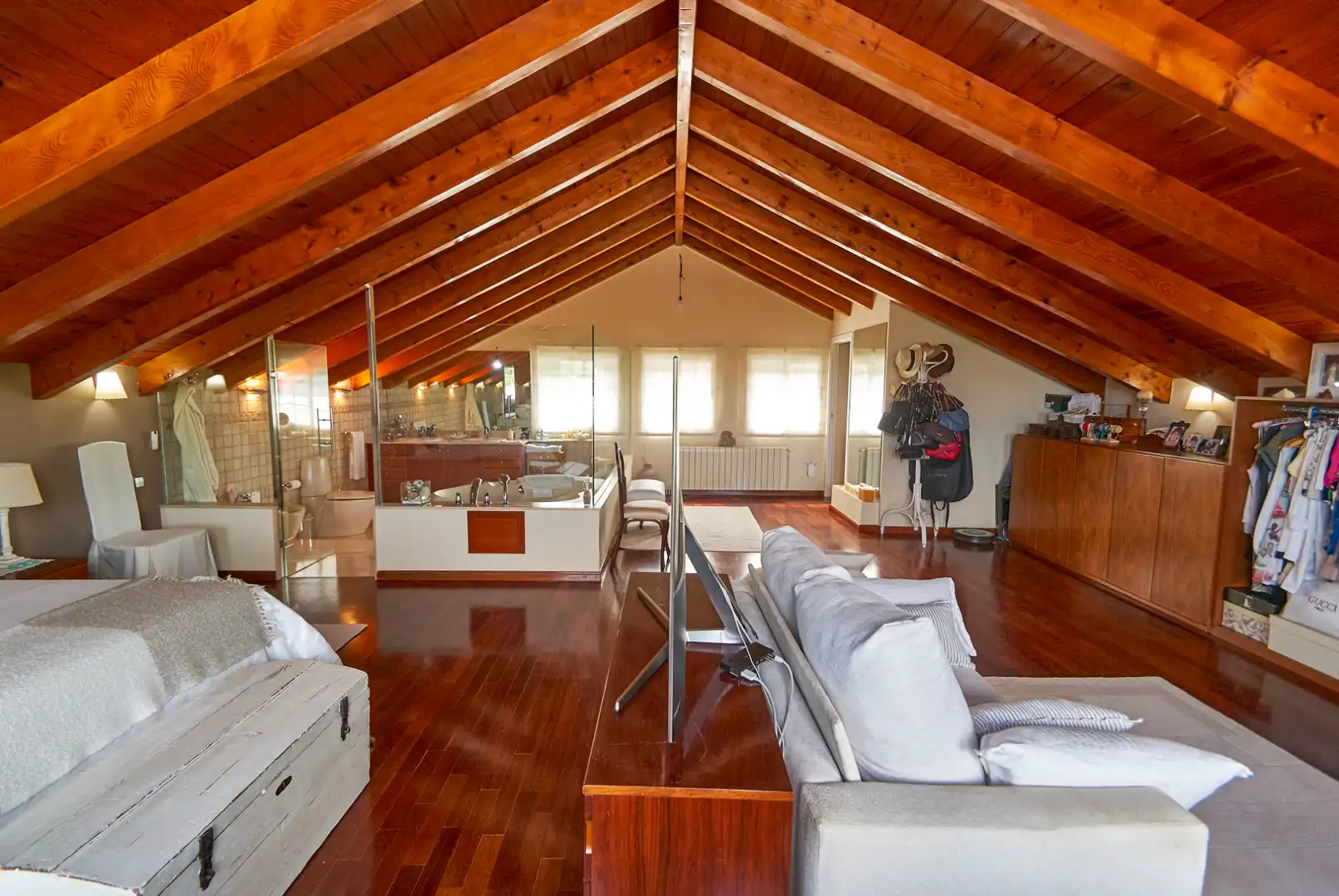 Living room of Houses for sale in Castelldefels  with Air Conditioner, Heating and Private garden