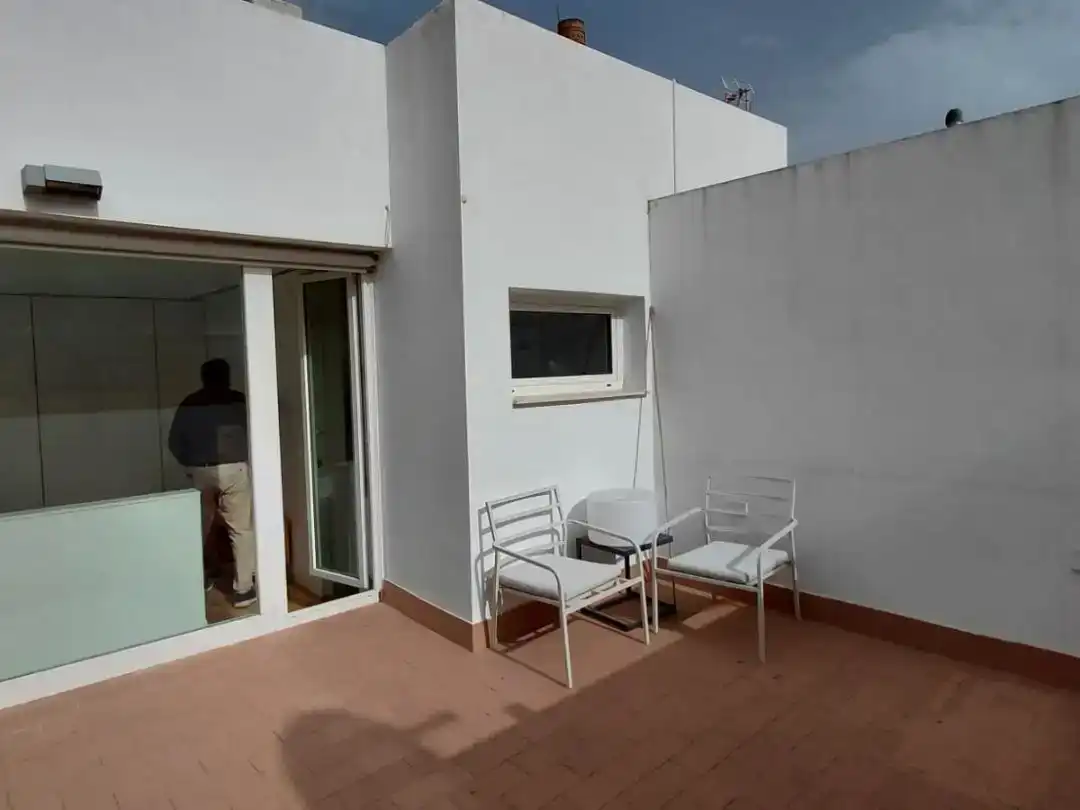 Terraza de Piso de alquiler en Casco Antiguo