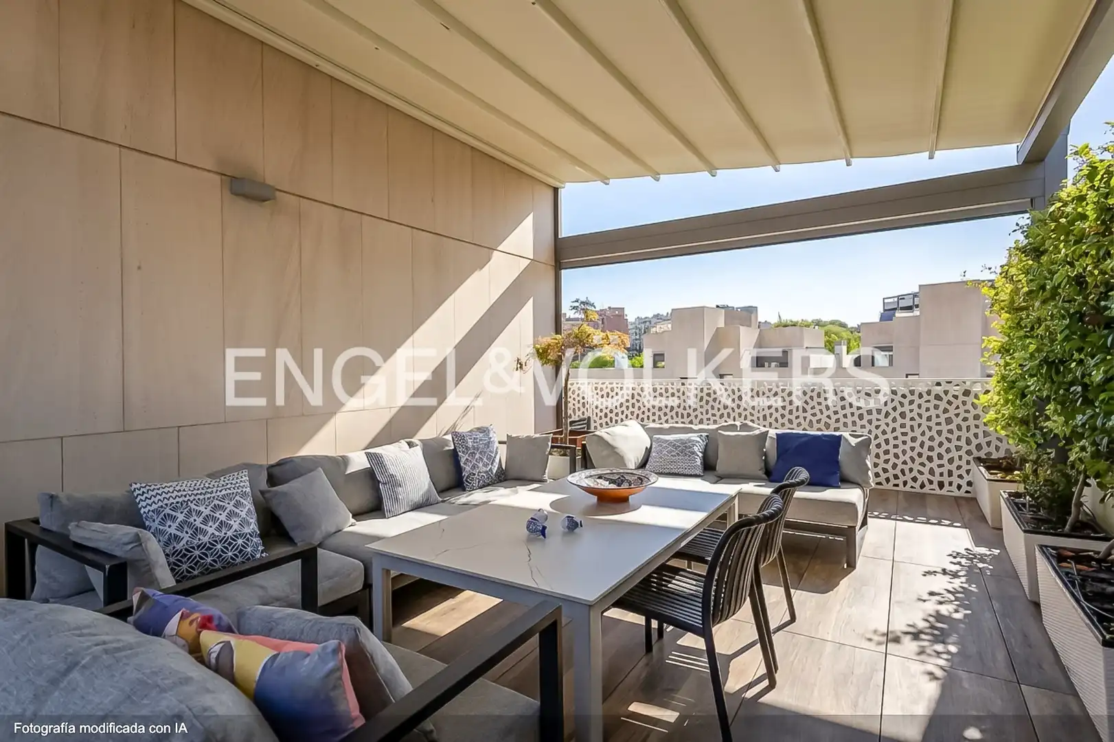 Terrace of Duplexes for sale in La Moraleja  with Air Conditioner, Heating and Terrace