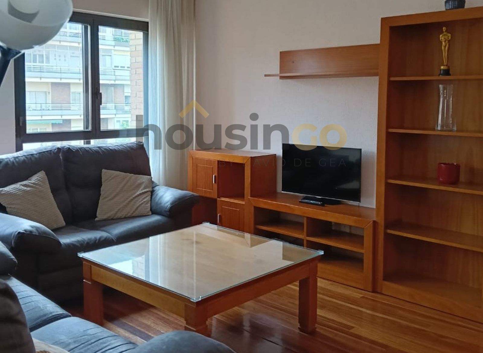 Living room of Flat to rent in  Madrid Capital  with Air Conditioner, Heating and Furnished