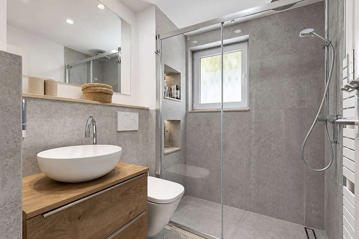 Badezimmer von Erdgeschoss zum Verkauf in Manacor mit Klimaanlage, Heizung und Terrasse