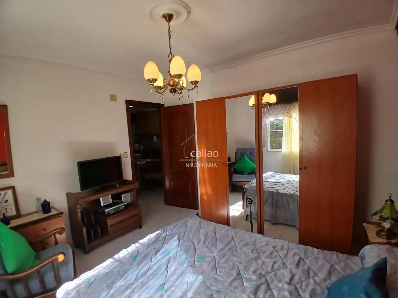 Dormitori de Casa o xalet en venda en San Sadurniño amb Jardí privat i Moblat