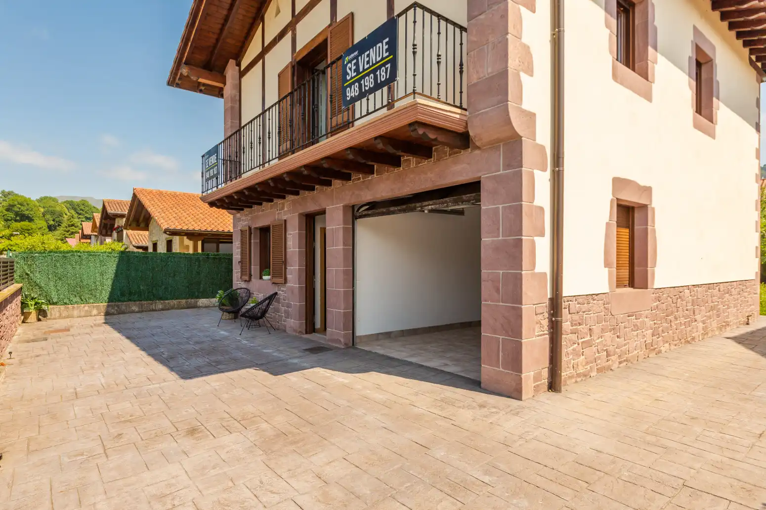 Terrassa de Casa o xalet en venda en Baztan amb Calefacció, Jardí privat i Parquet