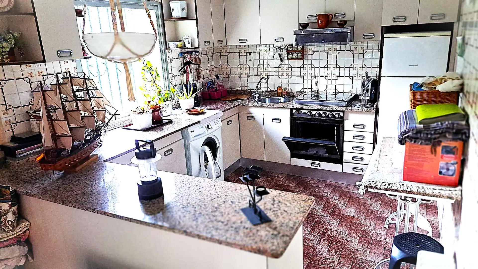 Kitchen of Houses for sale in Sada (A Coruña)  with Heating, Private garden and Terrace